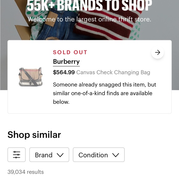 Burberry Diaper Bag